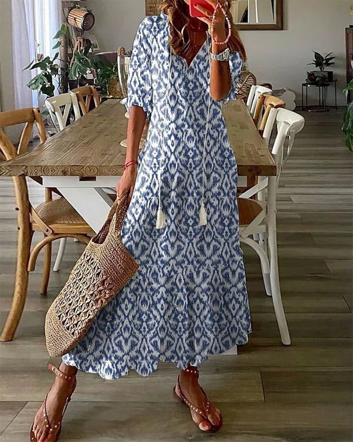 Béa™|Boho vintage kjole