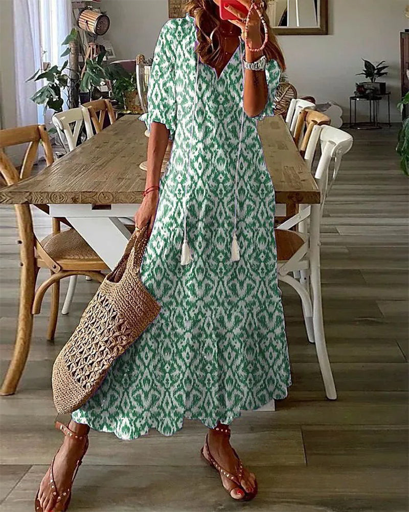 Béa™|Boho vintage kjole