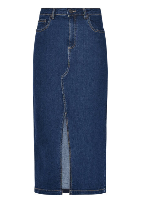 Sarah™ | Elegant denimskjørt