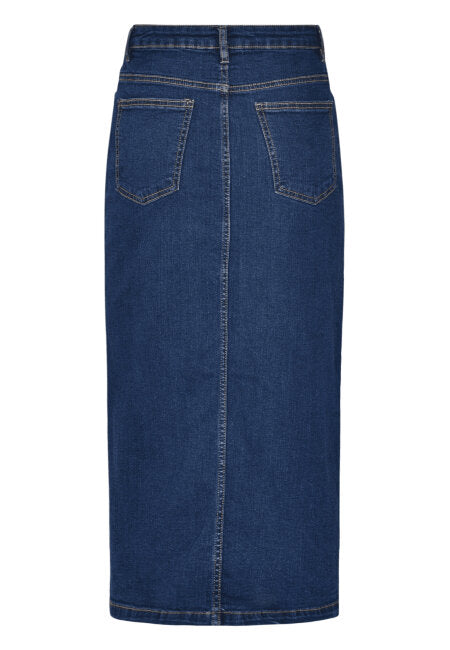 Sarah™ | Elegant denimskjørt