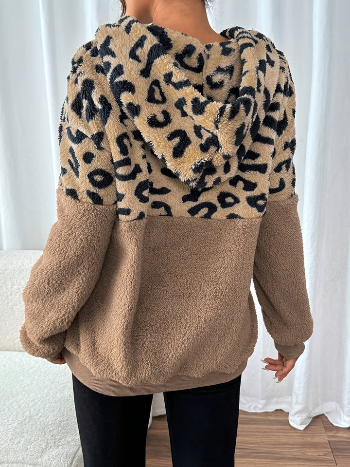 luna™ | leopard hoodie