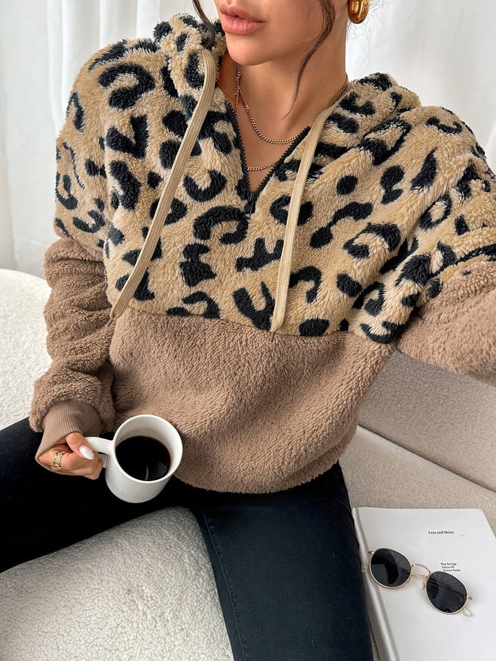luna™ | leopard hoodie