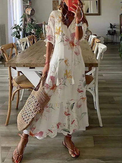 Béa™|Boho vintage kjole