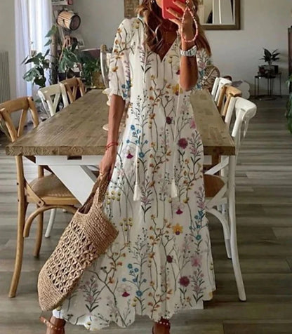 Béa™|Boho vintage kjole