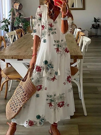 Béa™|Boho vintage kjole